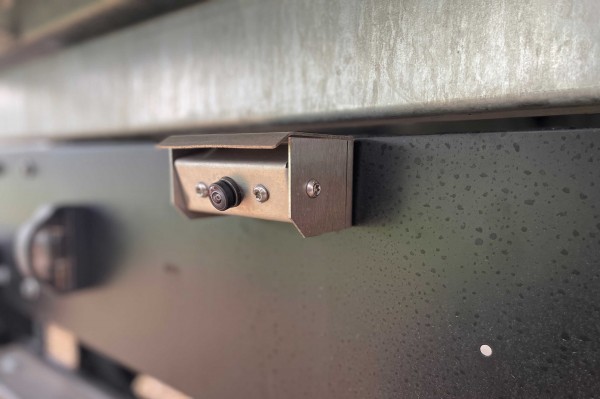 Rückfahrkamera-Halterung aus Edelstahl für VW- / MAN-Originalkamera